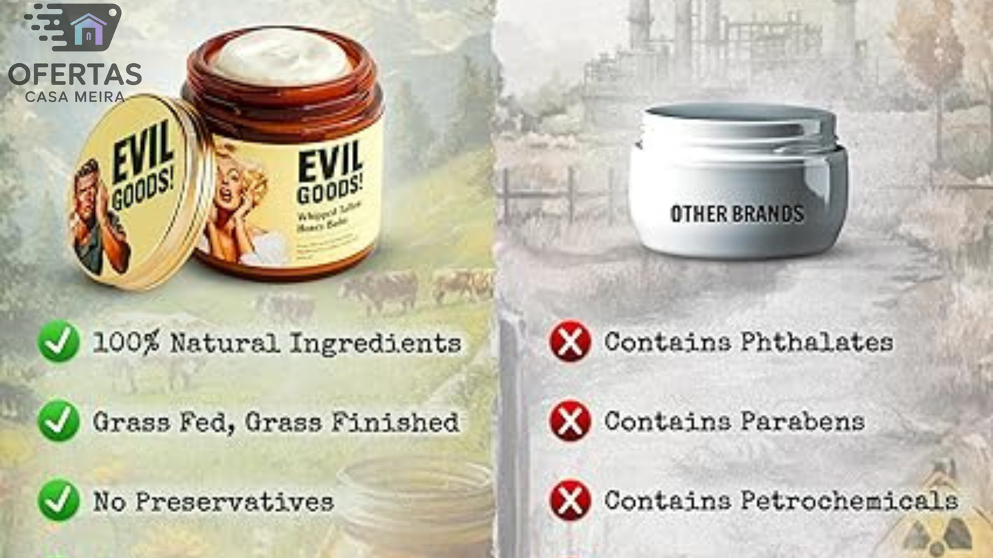 Crema de miel y sebo de res Anti-Envejecimiento